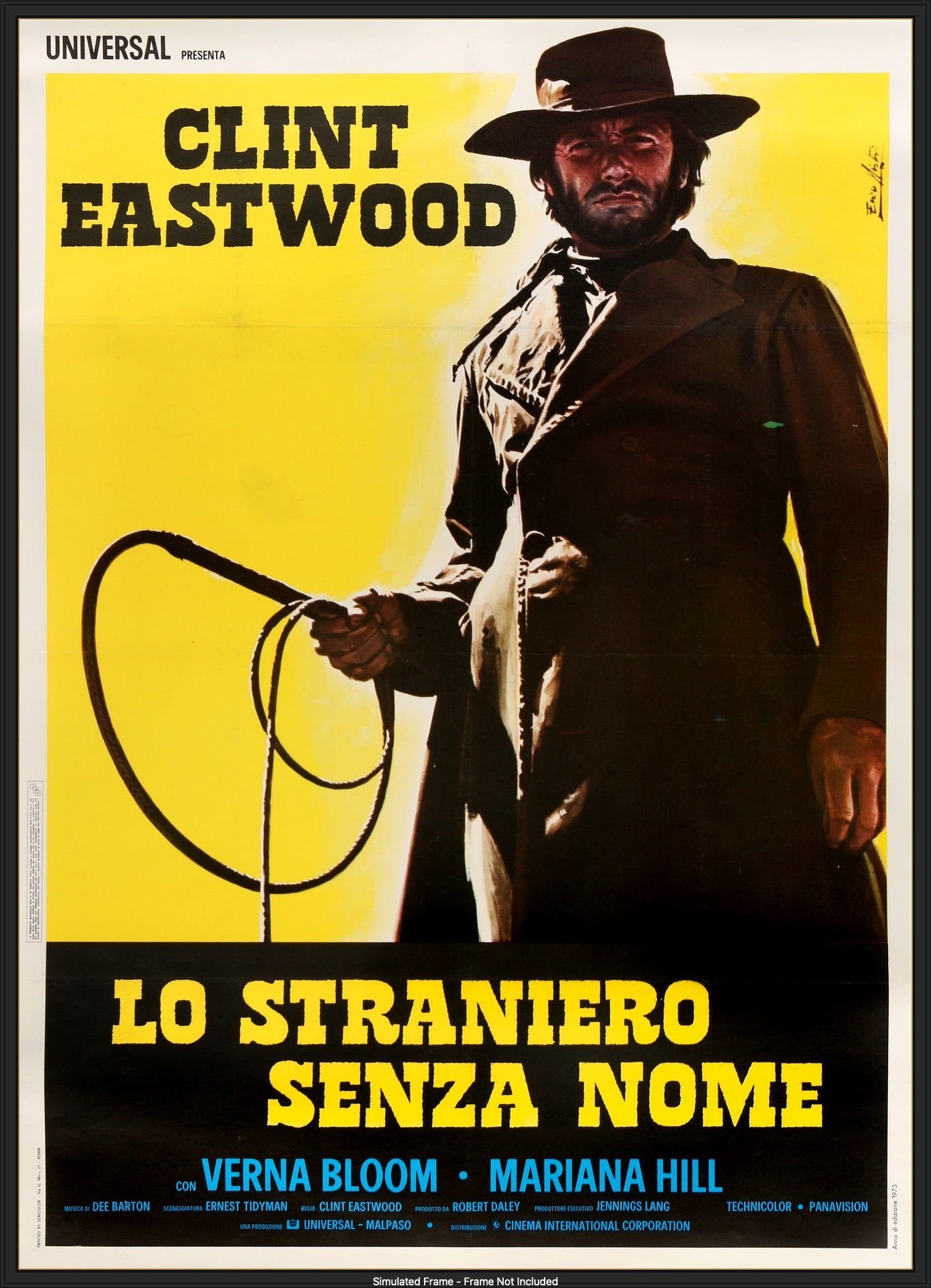 High Plains Drifter (1973) original movie poster for sale at Original Film Art - Vintage Movie Posters