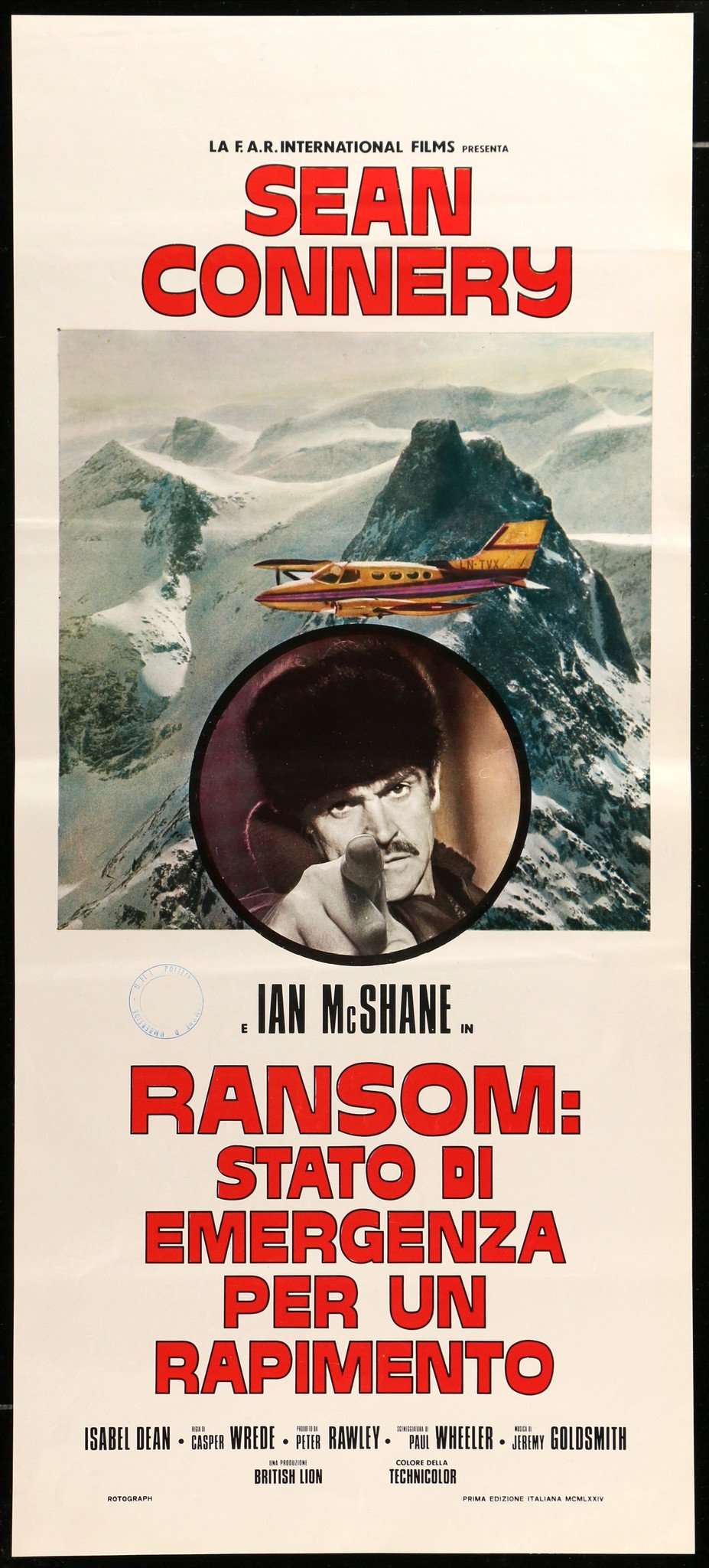 Ransom (1974) original movie poster for sale at Original Film Art