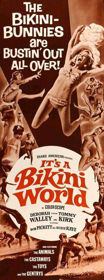 It's a Bikini World (1967) original movie poster for sale at Original Film Art - Vintage Movie Posters