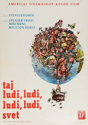 It's a Mad, Mad, Mad, Mad World (1964) original movie poster for sale at Original Film Art