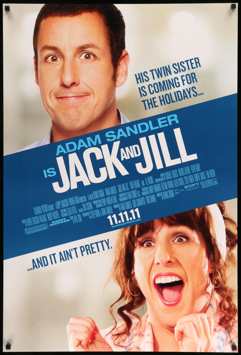 Jack and Jill (2011) original movie poster for sale at Original Film Art - Vintage Movie Posters