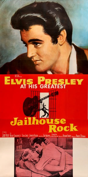 Jailhouse Rock (1957) original movie poster for sale at Original Film Art