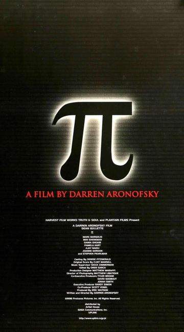 Pi (1998) original movie poster for sale at Original Film Art - Vintage Movie Posters