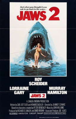 Jaws 2 (1978) original movie poster for sale at Original Film Art - Vintage Movie Posters