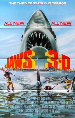 Jaws 3 (1983) original movie poster for sale at Original Film Art - Vintage Movie Posters