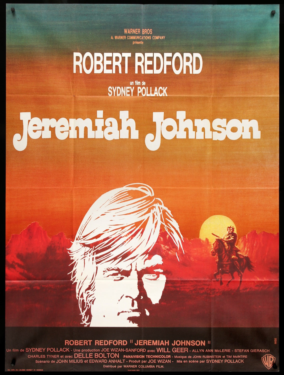 Jeremiah Johnson (1972) original movie poster for sale at Original Film Art - Vintage Movie Posters