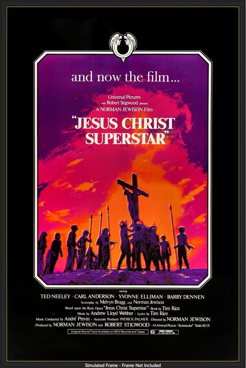 Jesus Christ Superstar (1973) original movie poster for sale at Original Film Art