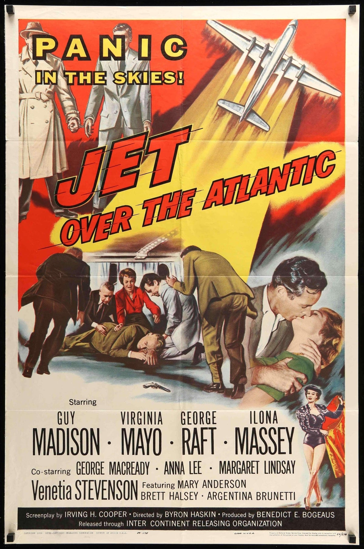 Jet Over the Atlantic (1959) original movie poster for sale at Original Film Art