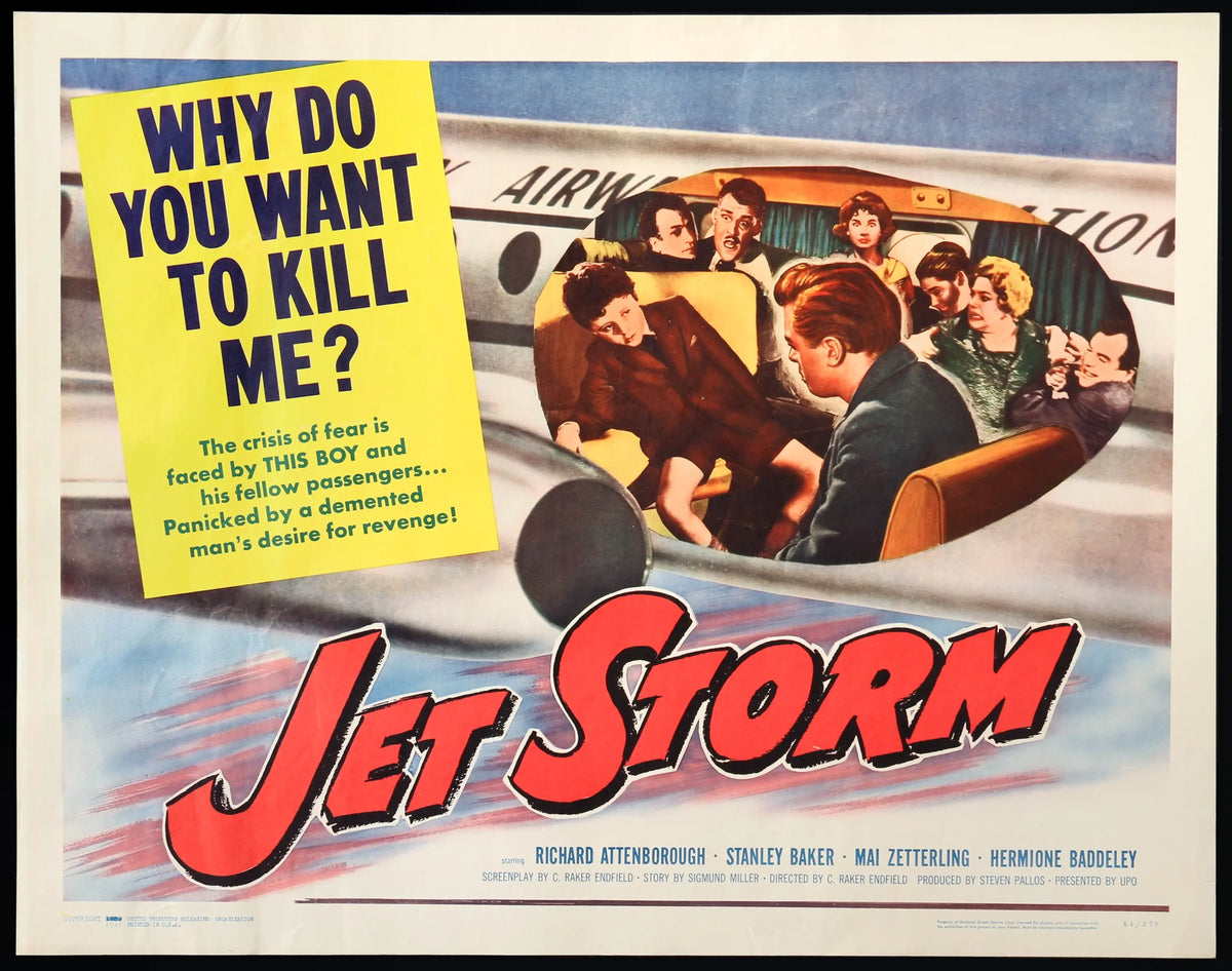Jet Storm (1959) original movie poster for sale at Original Film Art - Vintage Movie Posters