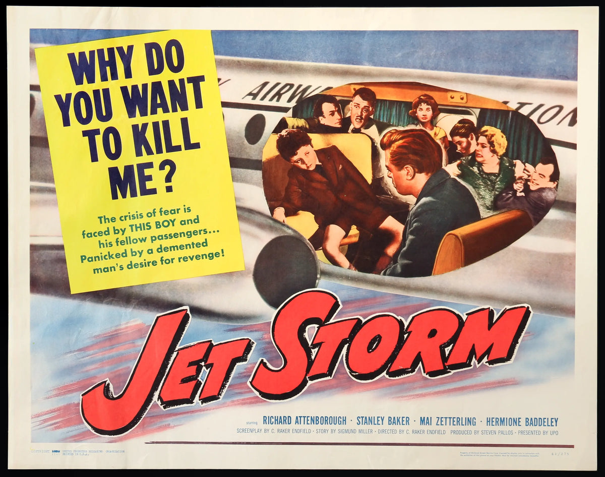 Jet Storm (1959) original movie poster for sale at Original Film Art