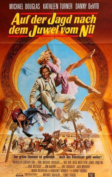 Jewel of the Nile (1985) original movie poster for sale at Original Film Art