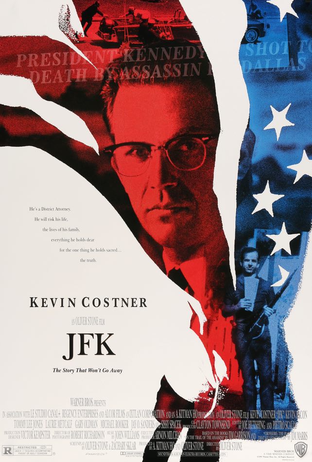JFK (1991) original movie poster for sale at Original Film Art - Vintage Movie Posters