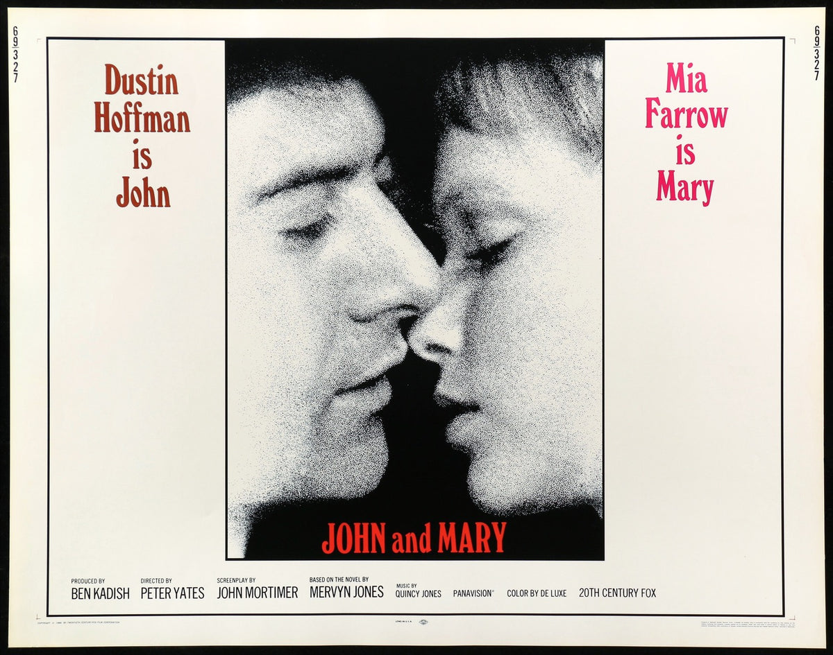 John and Mary (1969) original movie poster for sale at Original Film Art
