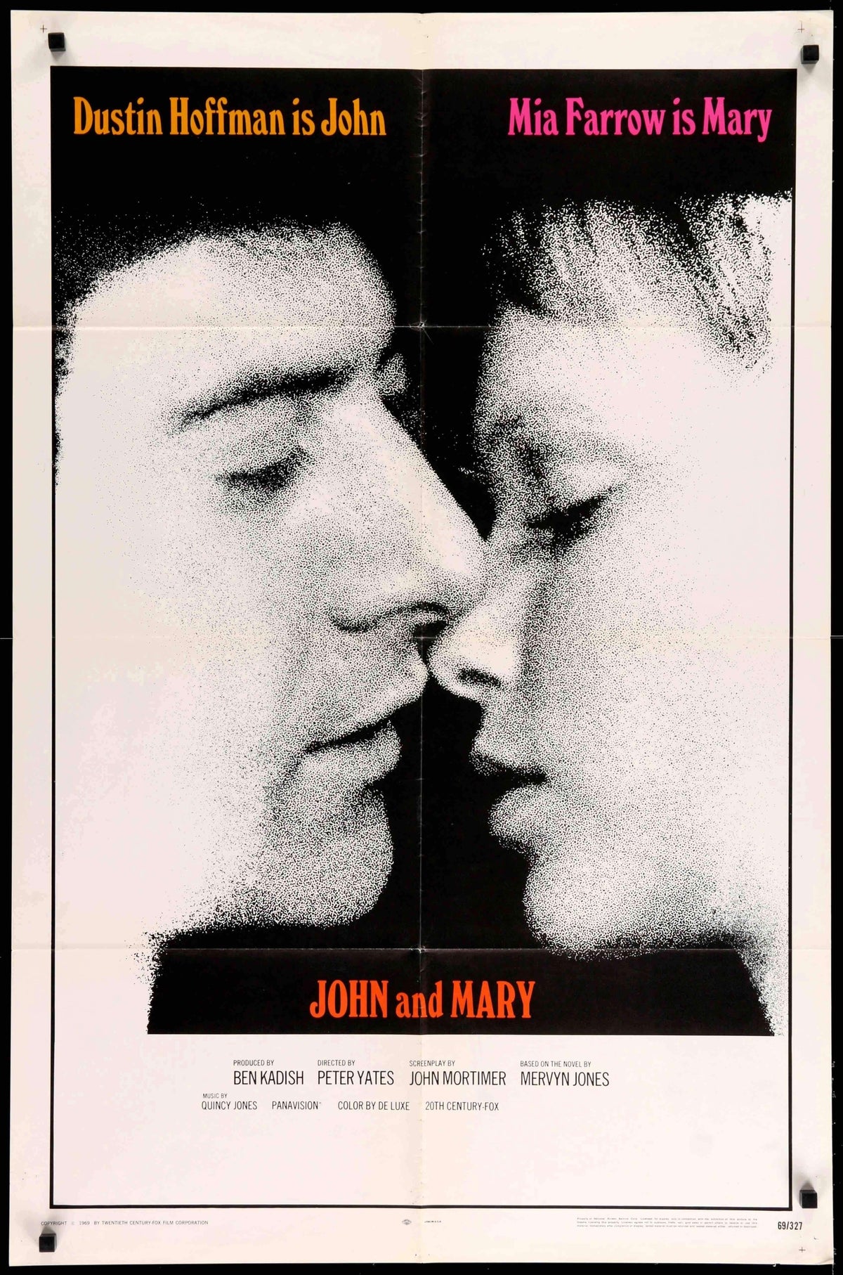 John and Mary (1969) original movie poster for sale at Original Film Art