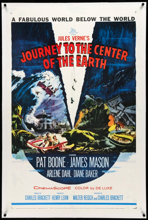 Journey to the Center of the Earth (1959) original movie poster for sale at Original Film Art