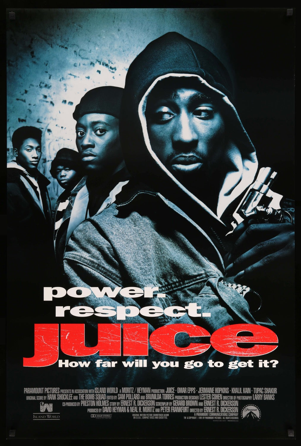 Juice (1992) original movie poster for sale at Original Film Art - Vintage Movie Posters