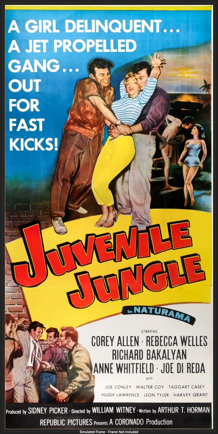 Juvenile Jungle (1958) original movie poster for sale at Original Film Art - Vintage Movie Posters