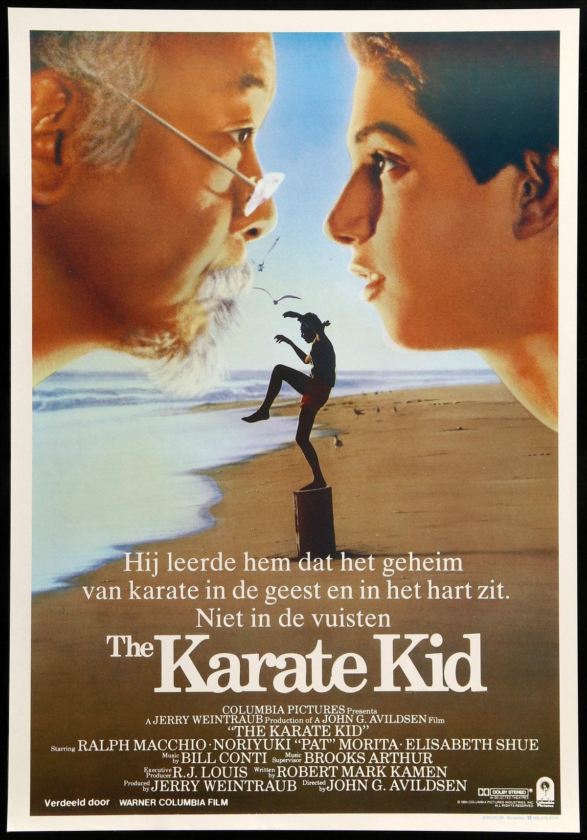 Karate Kid (1984) original movie poster for sale at Original Film Art - Vintage Movie Posters