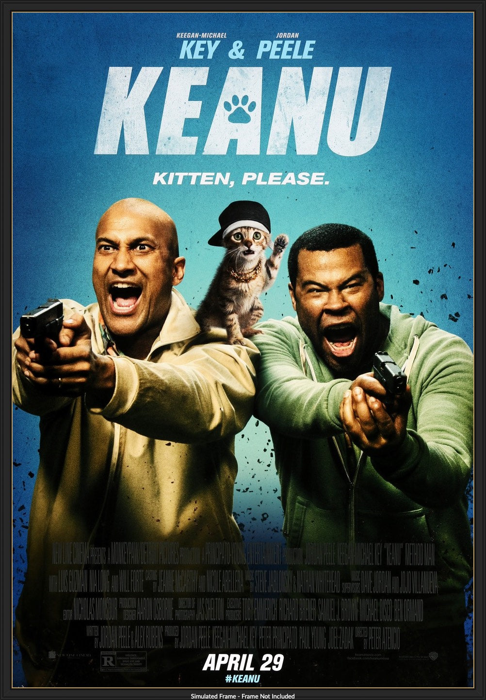 Keanu (2016) original movie poster for sale at Original Film Art - Vintage Movie Posters