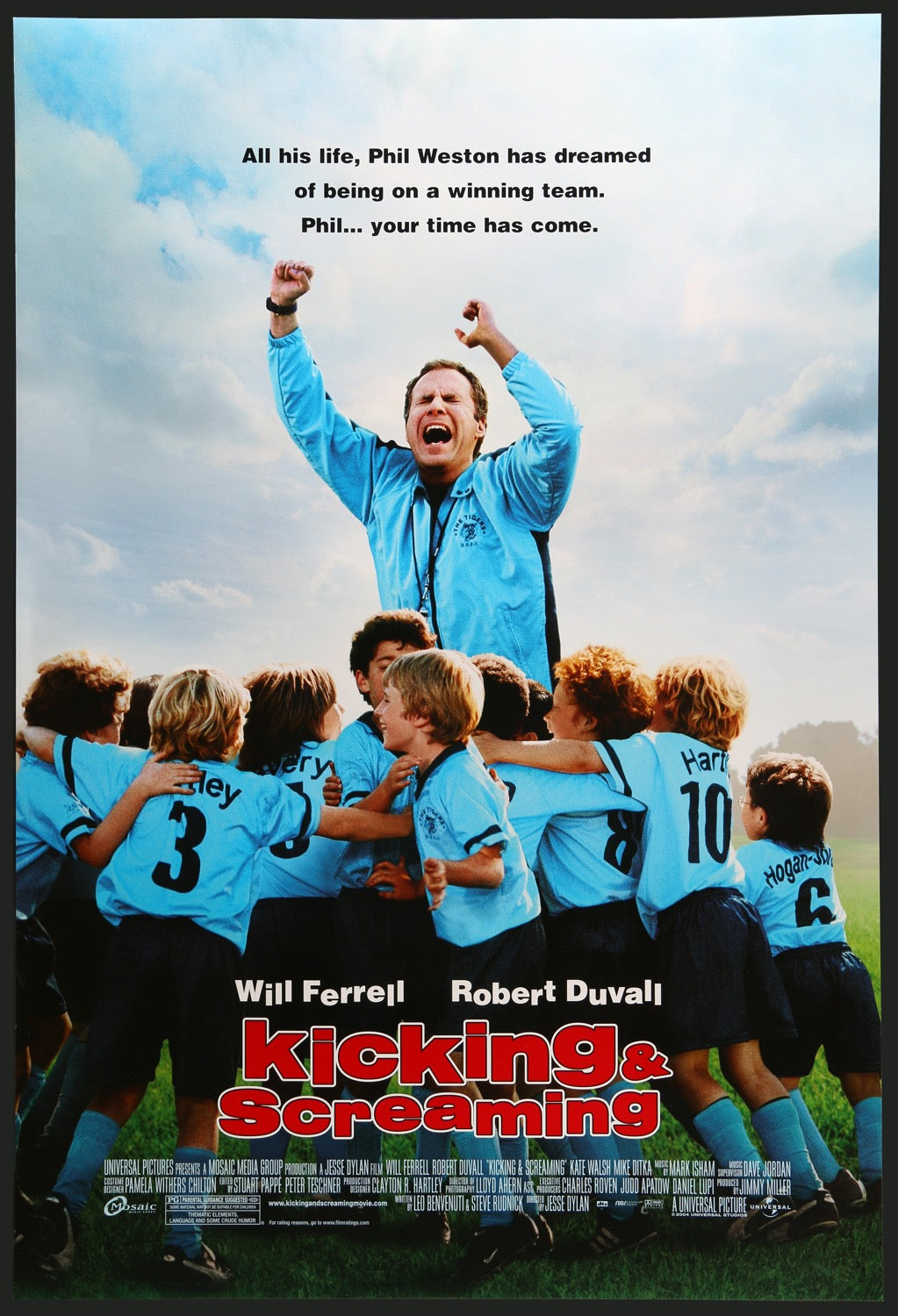 Kicking and Screaming (2005)Original OneSheet Movie Poster Original