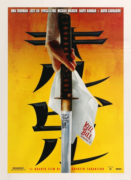 Kill Bill: Vol. 1 (2003) Original Italian Movie Poster - Original