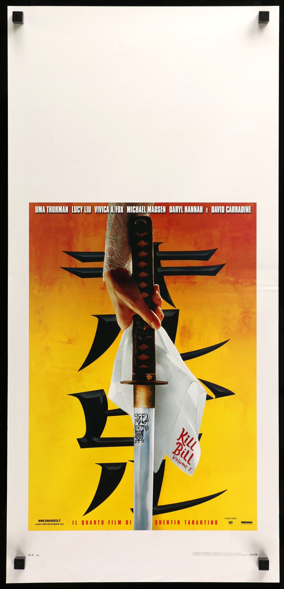 Kill Bill: Vol. 1 (2003) original movie poster for sale at Original Film Art