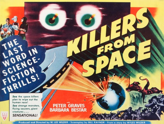 Killers From Space (1954) original movie poster for sale at Original Film Art - Vintage Movie Posters