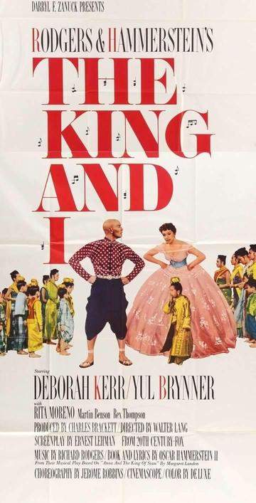 King and I (1956) original movie poster for sale at Original Film Art - Vintage Movie Posters