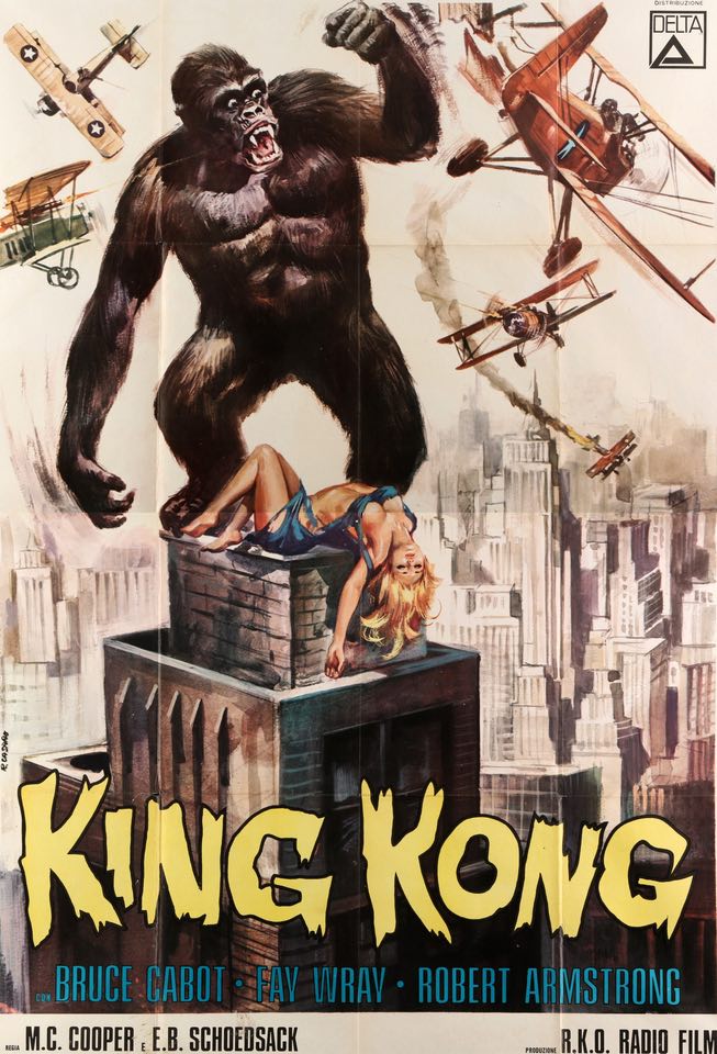 King Kong (1933) original movie poster for sale at Original Film Art - Vintage Movie Posters