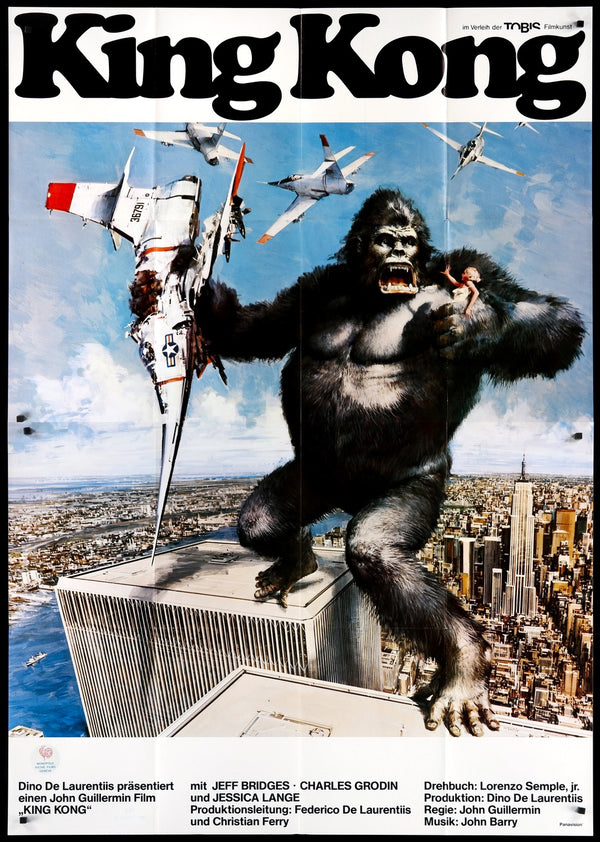 cartel de la película king kong