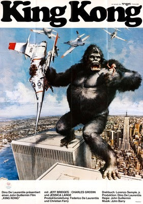 King Kong (1976) original movie poster for sale at Original Film Art - Vintage Movie Posters