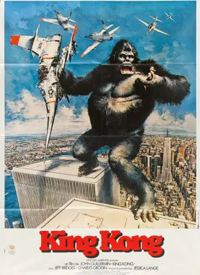 King Kong (1976) original movie poster for sale at Original Film Art - Vintage Movie Posters