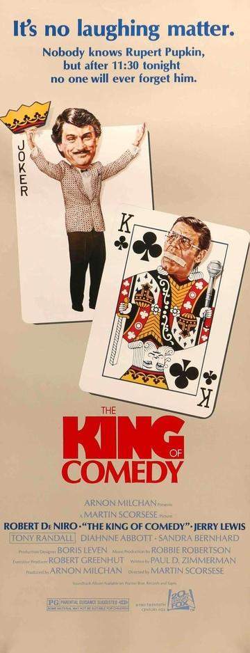 King of Comedy (1983) original movie poster for sale at Original Film Art - Vintage Movie Posters