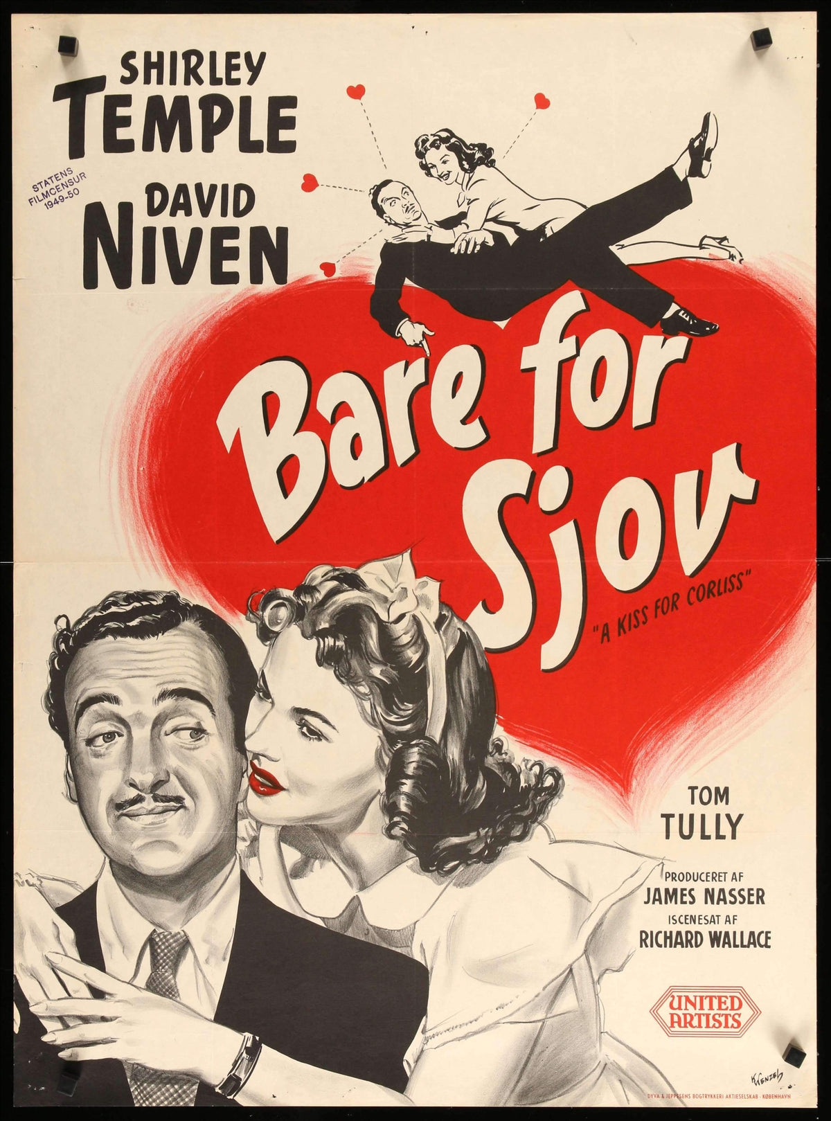 Kiss For Corliss (1949) original movie poster for sale at Original Film Art