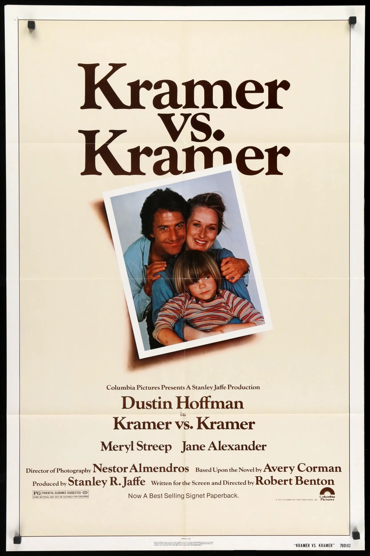 Kramer vs. Kramer (1979) original movie poster for sale at Original Film Art