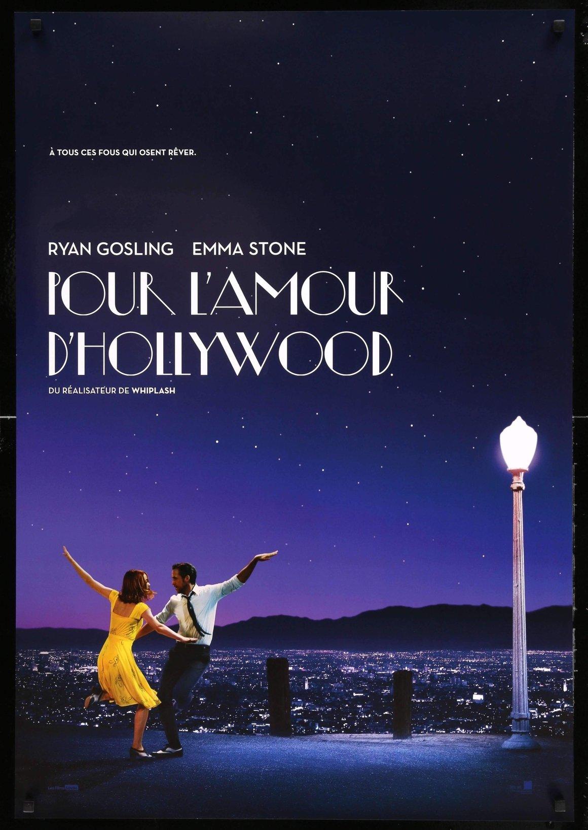 La La Land 映画ポスター フランスオリジナル La La Land (2016) Original Canadian One Sheet Movie Poster