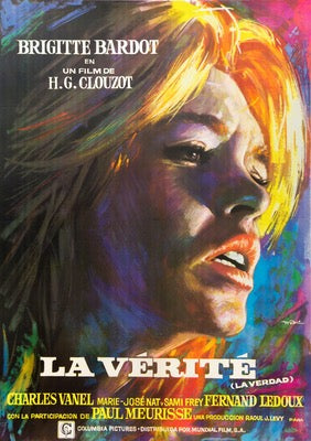 La Verite (1960) original movie poster for sale at Original Film Art - Vintage Movie Posters