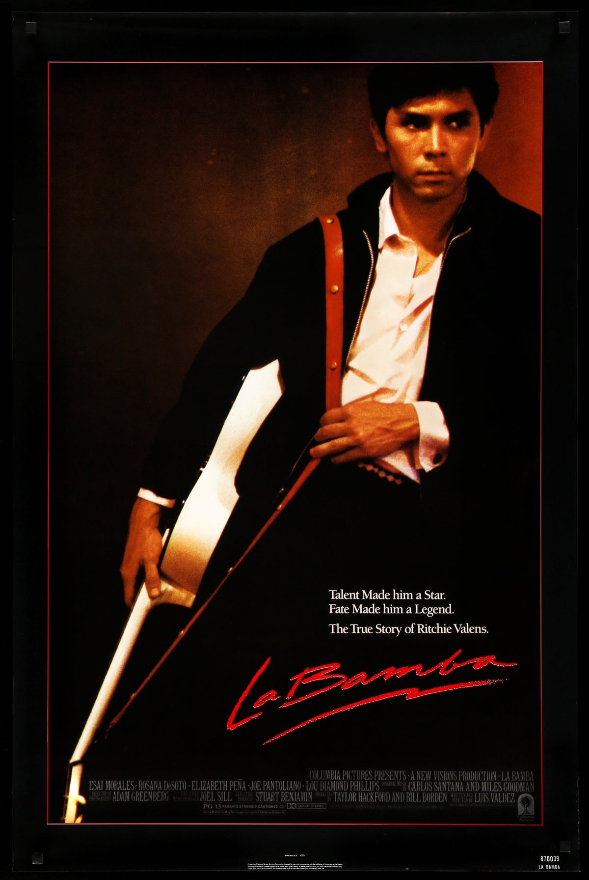La Bamba (1987) original movie poster for sale at Original Film Art - Vintage Movie Posters
