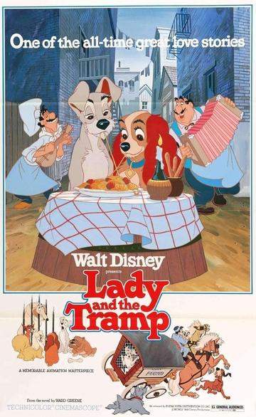 Lady and the Tramp (1955) original movie poster for sale at Original Film Art - Vintage Movie Posters