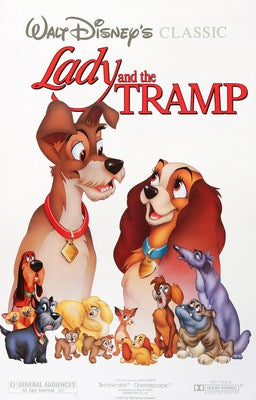 Lady and the Tramp (1955) original movie poster for sale at Original Film Art - Vintage Movie Posters