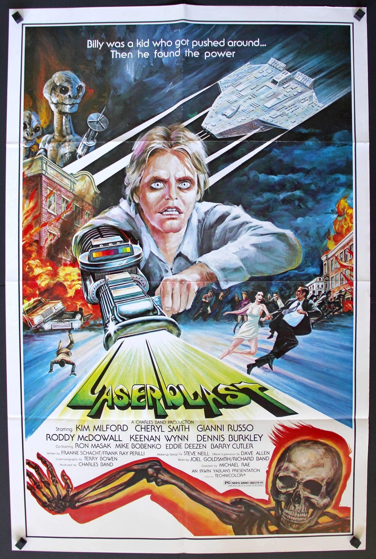 Laserblast (1978) original movie poster for sale at Original Film Art