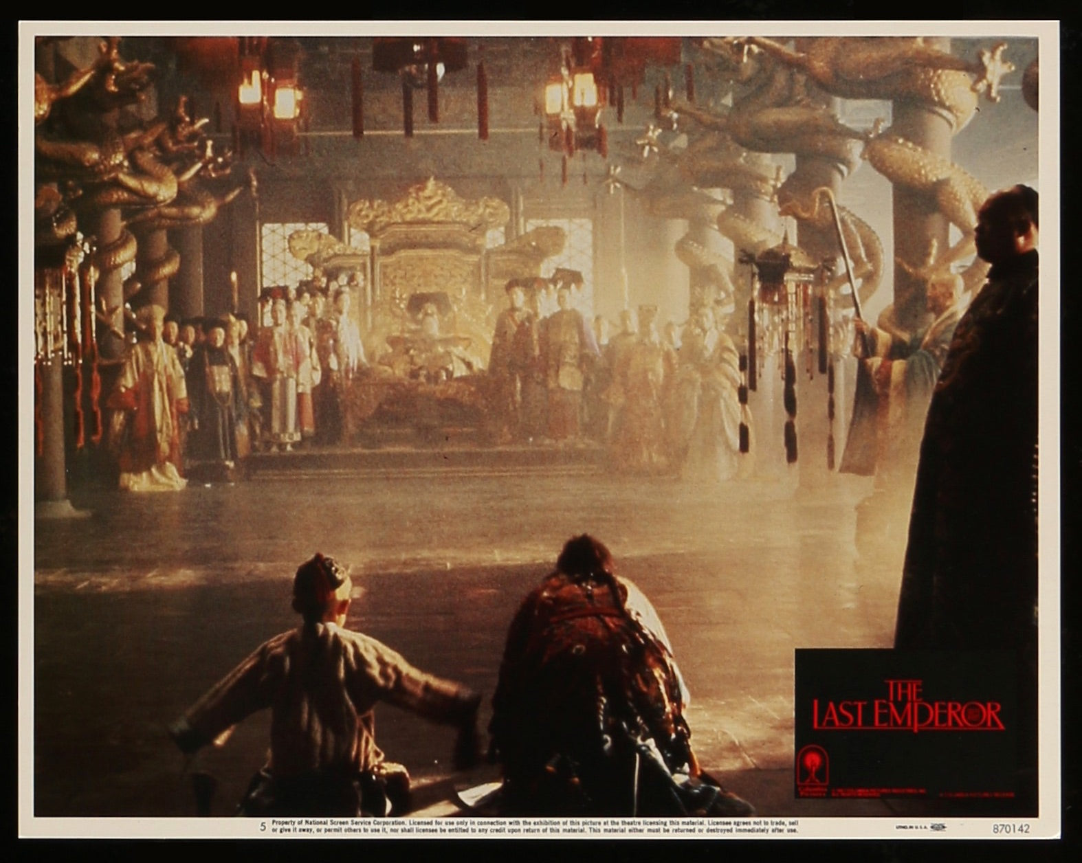 Last Emperor (1987) original movie poster for sale at Original Film Art