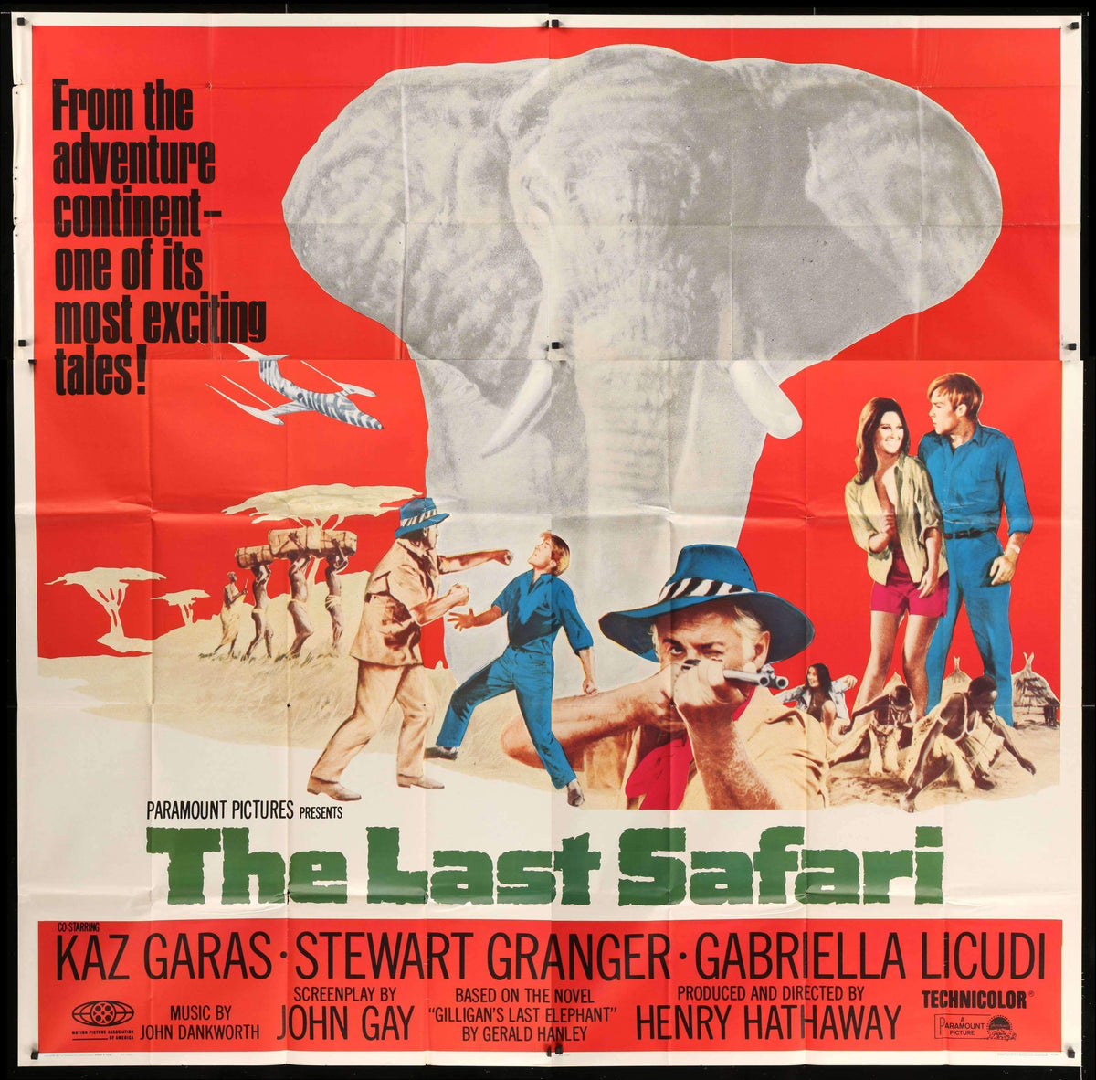 Last Safari (1967) original movie poster for sale at Original Film Art