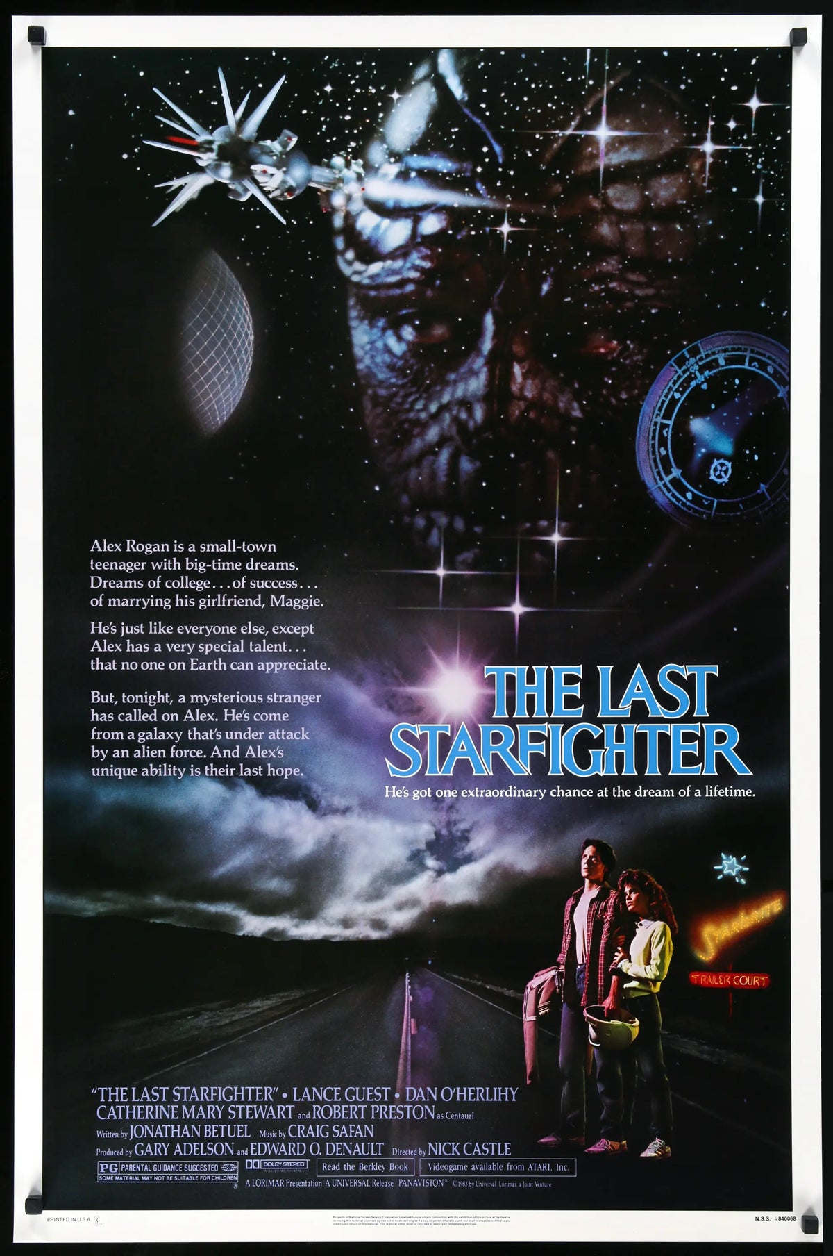 Last Starfighter (1984) original movie poster for sale at Original Film Art - Vintage Movie Posters