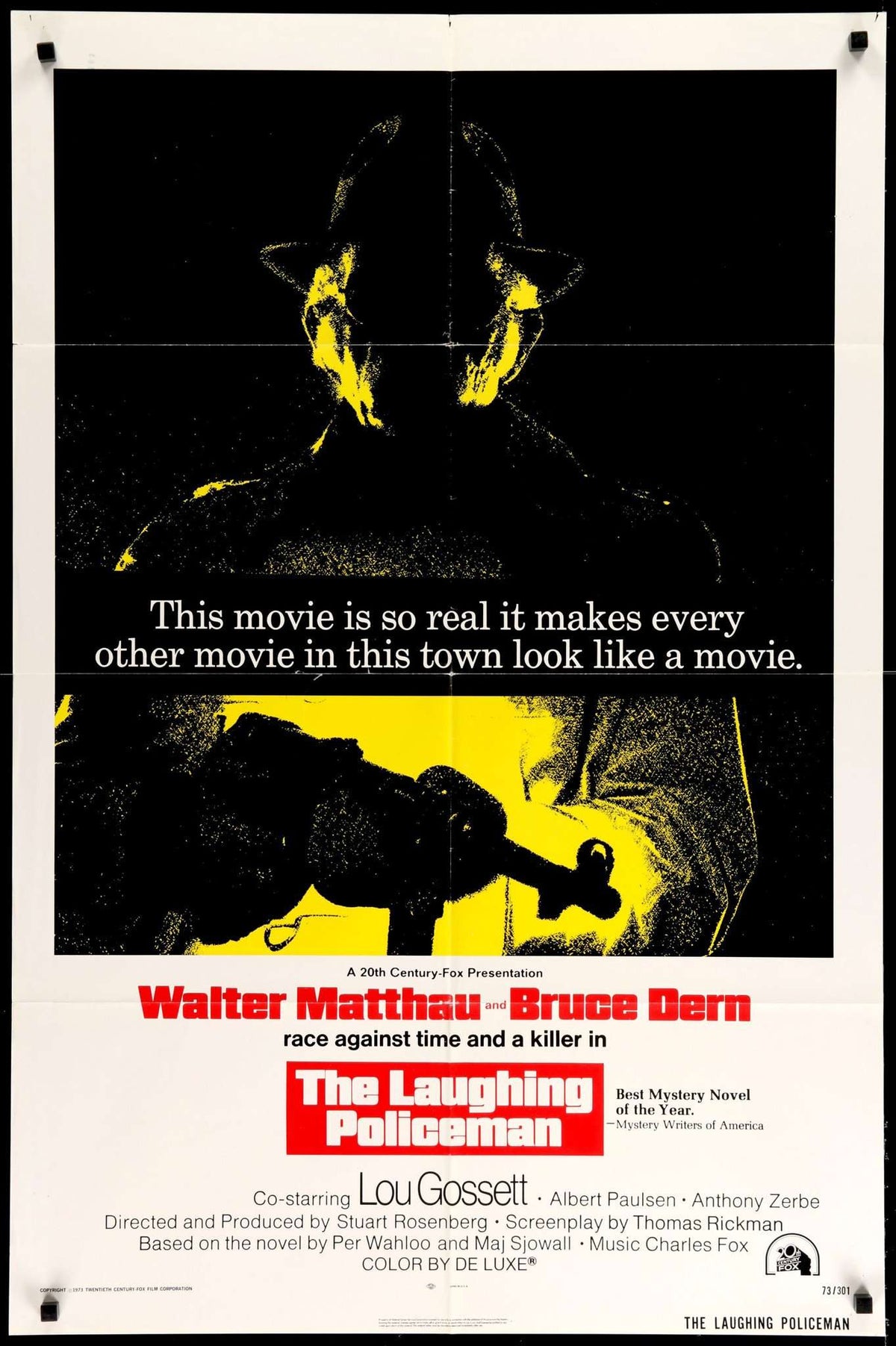 Laughing Policeman (1973) original movie poster for sale at Original Film Art - Vintage Movie Posters