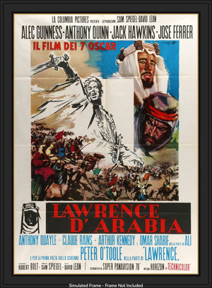 Lawrence of Arabia (1962) original movie poster for sale at Original Film Art