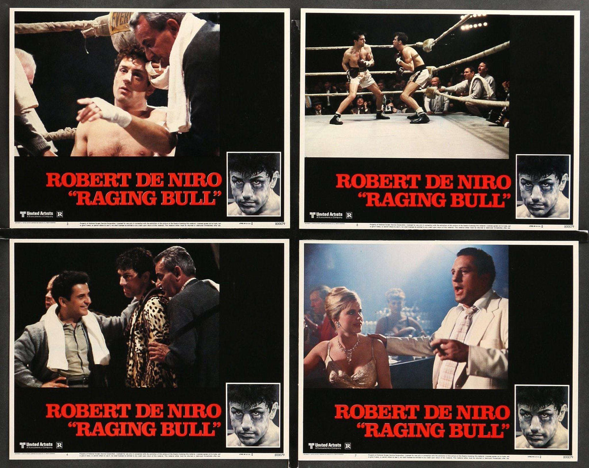 Raging Bull (1980) Lobby Cards - Set of 7 original movie poster for sale at Original Film Art