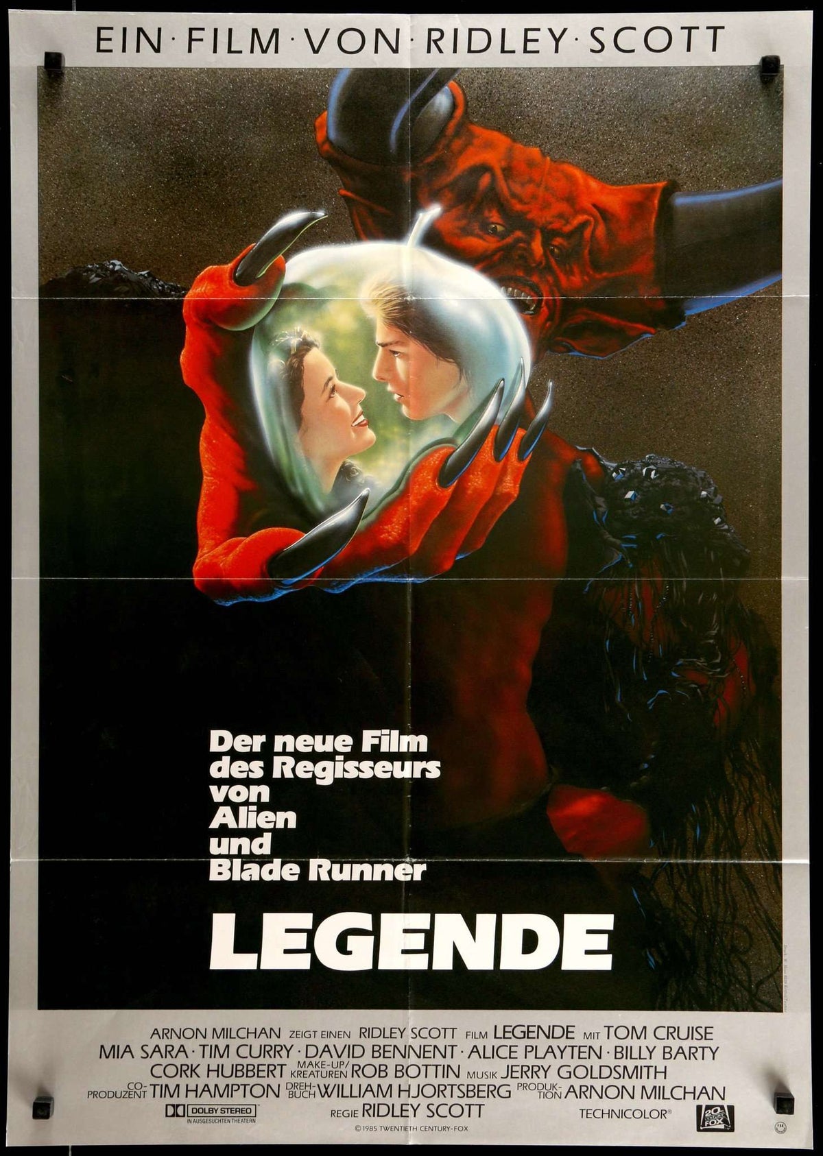 Legend (1985) original movie poster for sale at Original Film Art - Vintage Movie Posters
