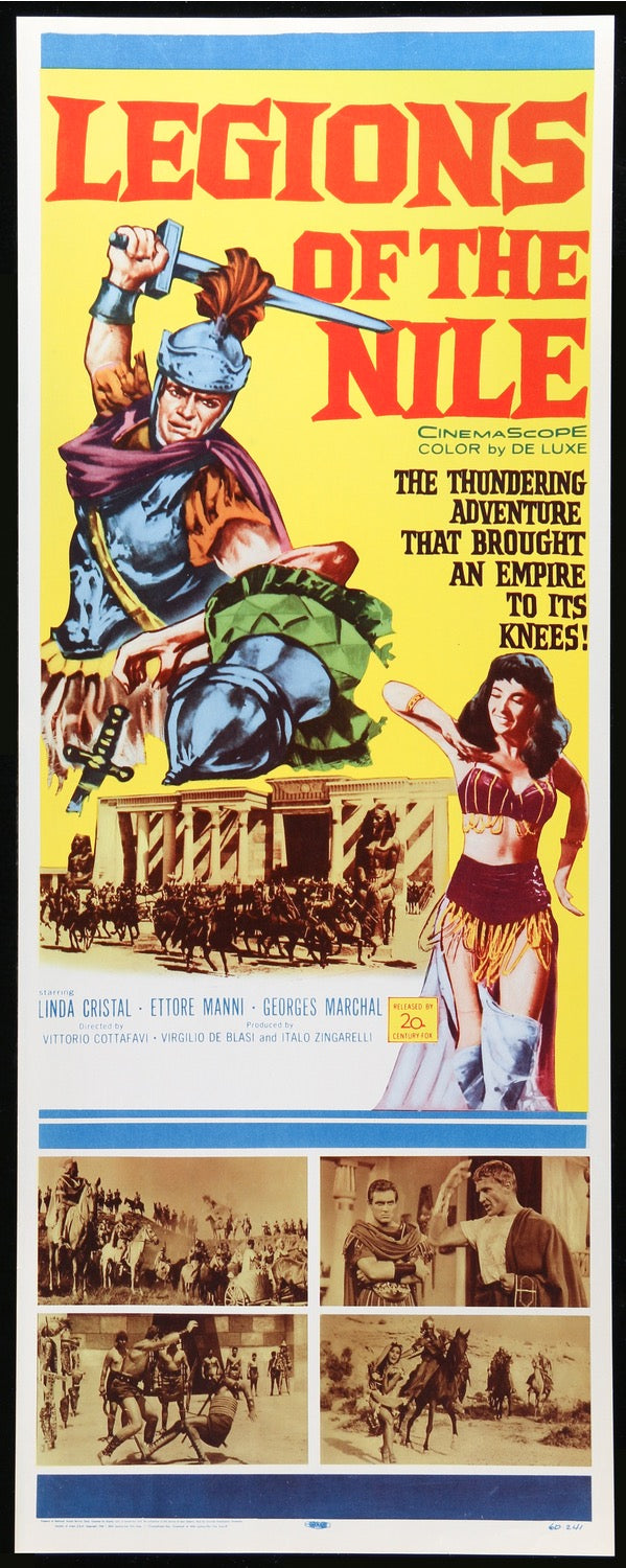 Legions of the Nile (1959) original movie poster for sale at Original Film Art