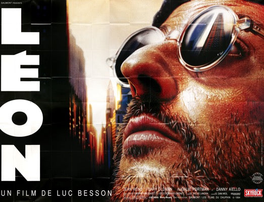 Léon: The Professional (1994) Original French 8 Panel Movie Poster